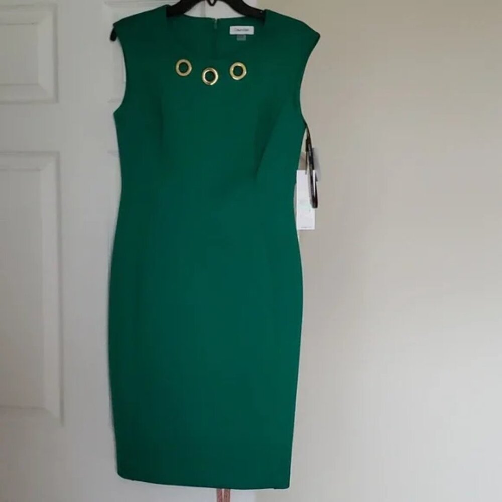 BRAND NEW EMERALD GREEN DRESS